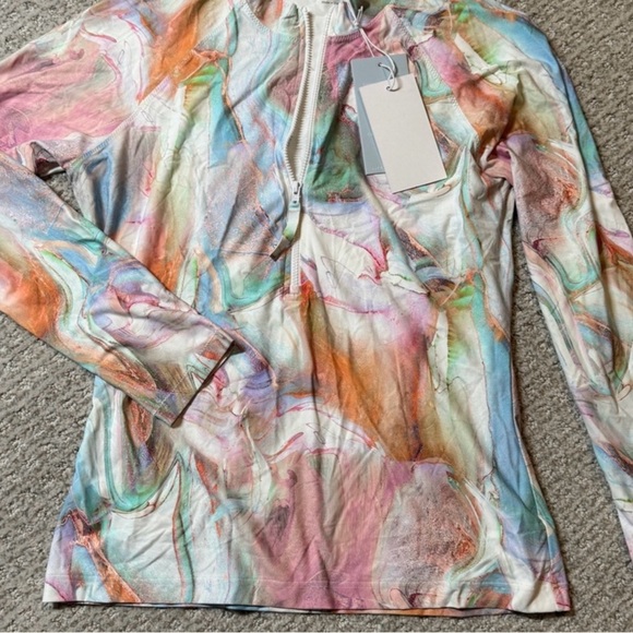 Johnny Was Calme Marble bikini set with swim top - Picture 10 of 16